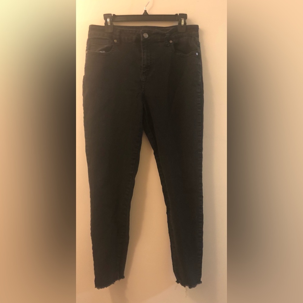 Diamante Black Women’s Slim Jeans  in size 15